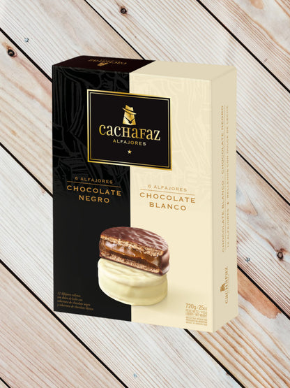 Wine Angelica Zapata + Charquiqui Set 210 gr + Box of Cachafaz Alfajores (12 Alfajores)