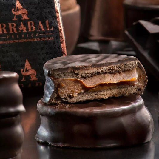 Alfajores Arrabal de Chocolate 70% Cacao (12 Alfajores)